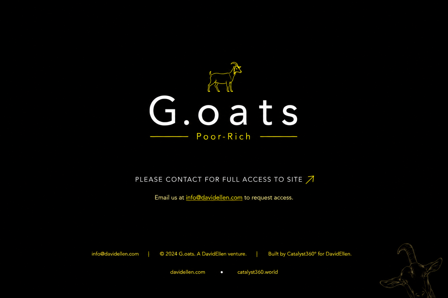 G.oats — Poor-Rich holding page